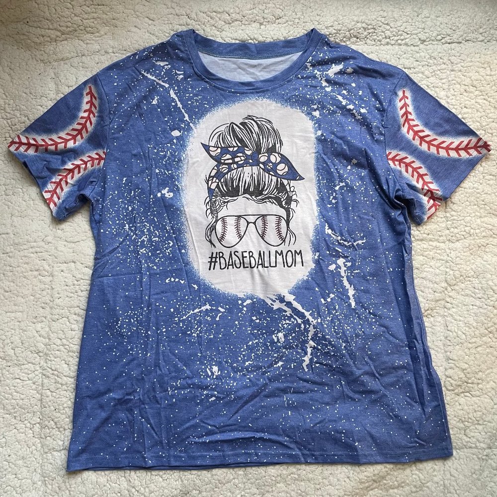Qianruo - Baseball Mom T shirt